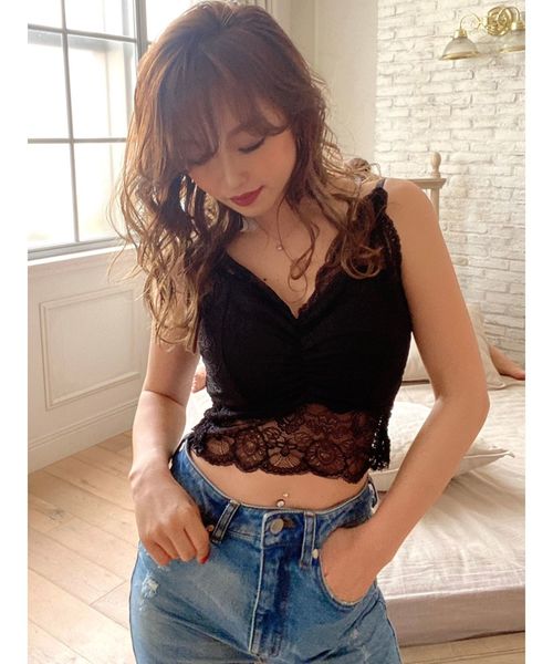 RESEXXY（リゼクシー）の「レースビスチェ（キャミソール・レディース・ホワイト/ブラック/モカ・FREE）」の14枚目の写真