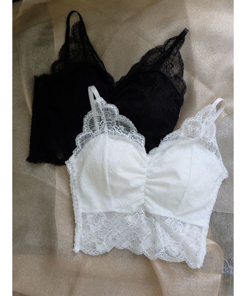 RESEXXY（リゼクシー）の「レースビスチェ（キャミソール・レディース・ホワイト/ブラック/モカ・FREE）」の8枚目の写真