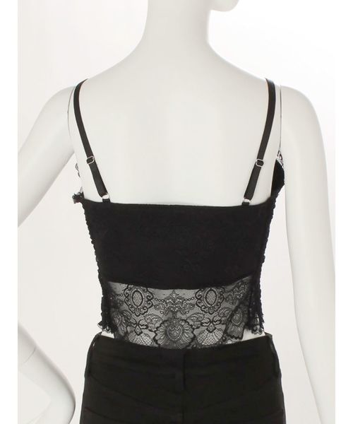 RESEXXY（リゼクシー）の「レースビスチェ（キャミソール・レディース・ホワイト/ブラック/モカ・FREE）」の15枚目の写真