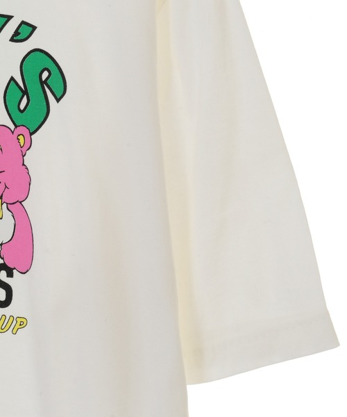 Candy Stripper(キャンディストリッパー)の「AMUSING TEDDYS Tシャツ(Tシャツ/カットソー・レディース・オフホワイト/ブラック/ミント/ラベンダー・2/3/4)」の5枚目の写真