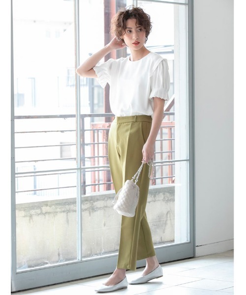 fifth(フィフス)の「キルティング巾着ショルダーバッグ(ショルダーバッグ・レディース・カーキ/ブルー/アイボリー・FREE)」の15枚目の写真