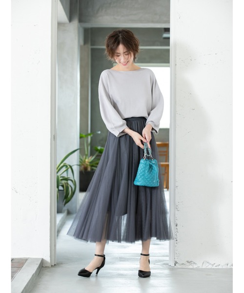 fifth(フィフス)の「キルティング巾着ショルダーバッグ(ショルダーバッグ・レディース・カーキ/ブルー/アイボリー・FREE)」の4枚目の写真