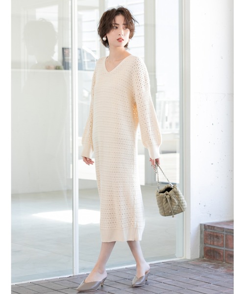 fifth(フィフス)の「キルティング巾着ショルダーバッグ(ショルダーバッグ・レディース・カーキ/ブルー/アイボリー・FREE)」の6枚目の写真