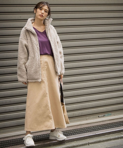 Wrangler（ラングラー）の「【Wrangler(ラングラー)×BAYFLOW】マキシスカート（スカート・レディース・ブラウン/オフホワイト/ブルー・SMALL/MEDIUM）」の16枚目の写真