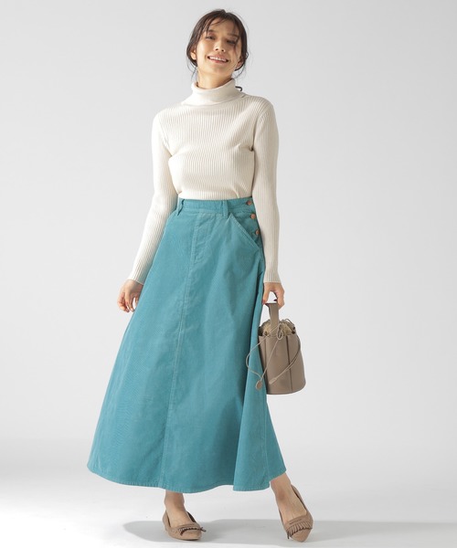 Wrangler（ラングラー）の「【Wrangler(ラングラー)×BAYFLOW】マキシスカート（スカート・レディース・ブラウン/オフホワイト/ブルー・SMALL/MEDIUM）」の17枚目の写真