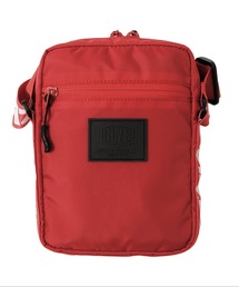 ナイロンオックス・ロゴテープ縦型ミニショルダーバッグ