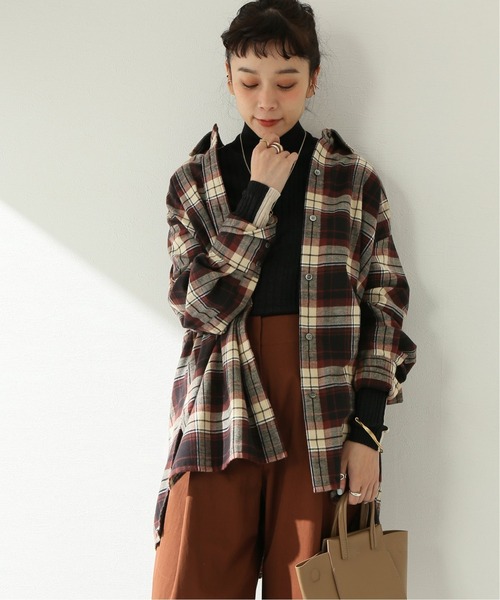 JOURNAL STANDARD - ジャーナルスタンダード　ビッグシャツ　チェック JOURNAL STANDARD（ジャーナルスタンダード）の「ネルチェック
