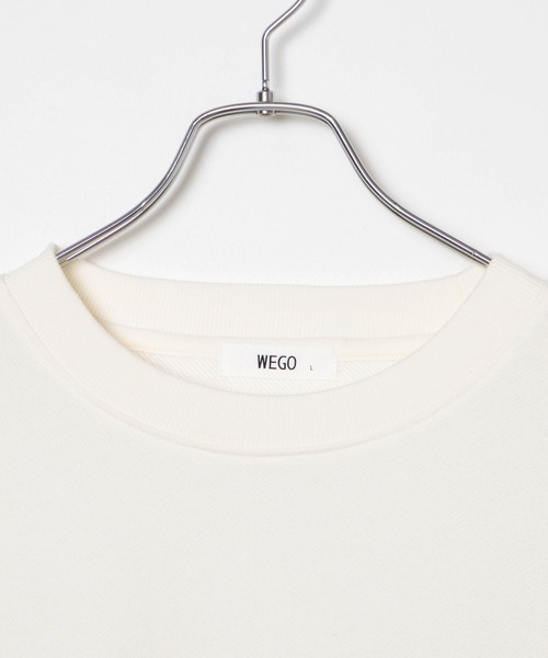 WEGO（ウィゴー）の「WEGO/ヒューマンモチーフバックプリントプルオーバー（スウェット・メンズ・ホワイト/オフホワイト・LARGE/SMALL/MEDIUM）」の11枚目の写真