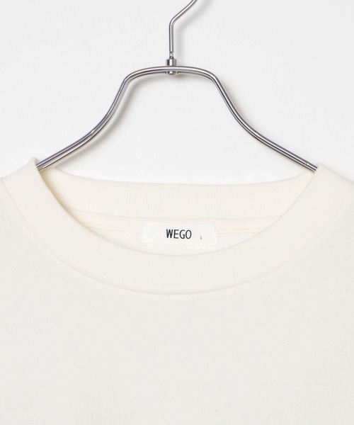 WEGO（ウィゴー）の「WEGO/ヒューマンモチーフバックプリントプルオーバー（スウェット・メンズ・ホワイト/オフホワイト・LARGE/SMALL/MEDIUM）」の18枚目の写真