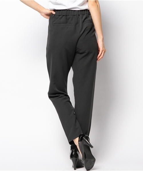 alcali(アルカリ)の「T/Rカルゼ ツータックパンツ(その他パンツ・レディース・ブラック/チャコール/オリーブ・2/3)」の7枚目の写真