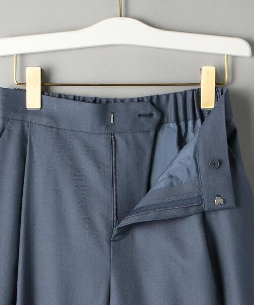 BEAUTY&YOUTH UNITED ARROWS(ビューティーアンドユースユナイテッドアローズ)の「BY サキソニータックワイドパンツ ◆(その他パンツ・レディース・コバルトブルー/ナチュラル/オフホワイト/ブラック・MEDIUM/LARGE/SMALL)」の13枚目の写真