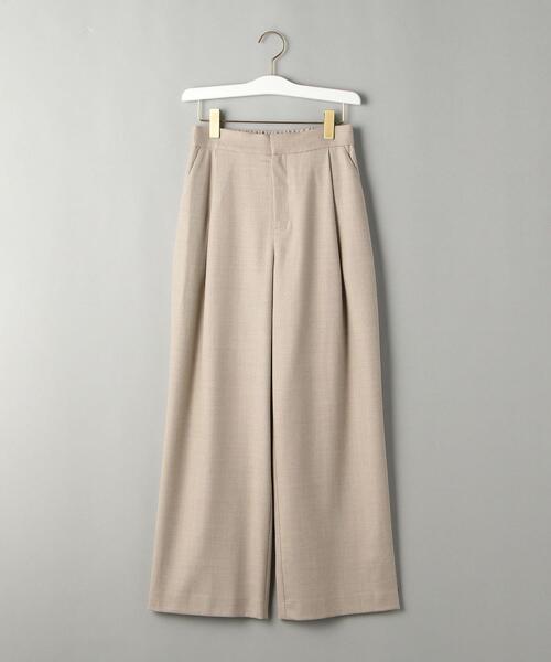 BEAUTY&YOUTH UNITED ARROWS(ビューティーアンドユースユナイテッドアローズ)の「BY サキソニータックワイドパンツ ◆(その他パンツ・レディース・コバルトブルー/ナチュラル/オフホワイト/ブラック・MEDIUM/LARGE/SMALL)」の10枚目の写真