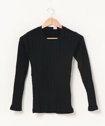 【YOUNG & OLSEN The DRYGOODS STORE】/BROAD RIB U-NECK LS