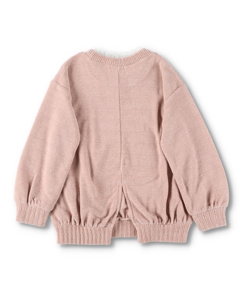 BRANSHES(ブランシェス)の「カットモールチュニック(チュニック・キッズ・オリーブ/ピンク・130cm/140cm/110cm/100cm/90cm/150cm/120cm)」の18枚目の写真