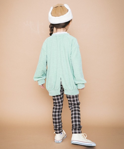 BRANSHES(ブランシェス)の「カットモールチュニック(チュニック・キッズ・オリーブ/ピンク・130cm/140cm/110cm/100cm/90cm/150cm/120cm)」の16枚目の写真