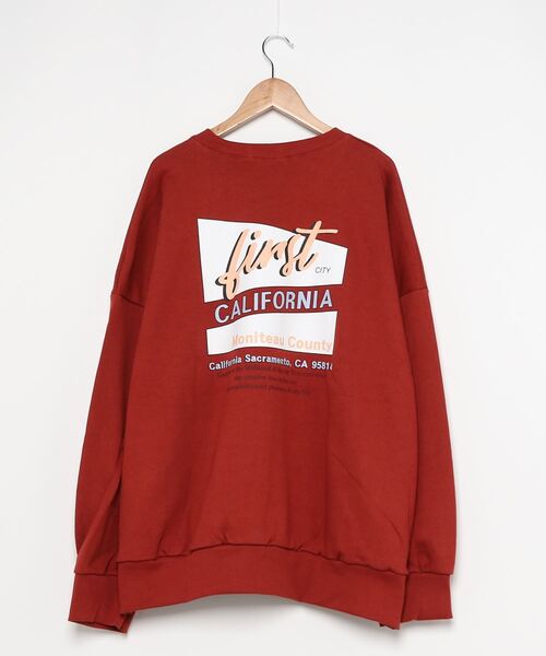 DING（ディング）の「DING/CALIFORNIAスウェット（スウェット・レディース・レッド/オフホワイト/グリーン・FREE）」の18枚目の写真