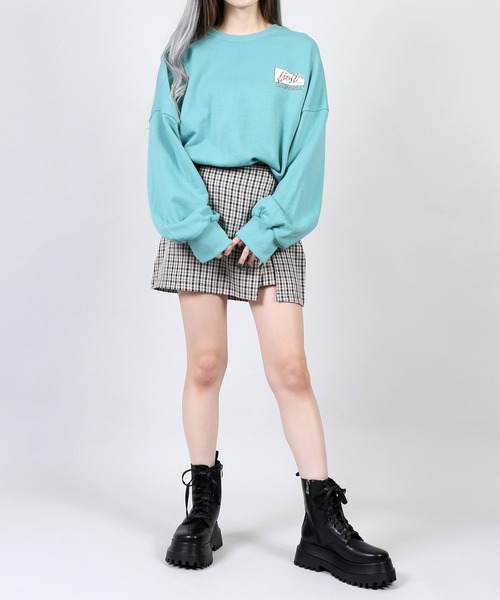 DING（ディング）の「DING/CALIFORNIAスウェット（スウェット・レディース・レッド/オフホワイト/グリーン・FREE）」の16枚目の写真