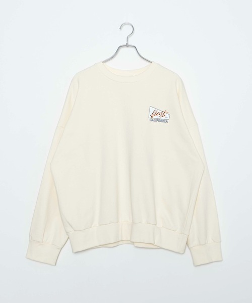DING（ディング）の「DING/CALIFORNIAスウェット（スウェット・レディース・レッド/オフホワイト/グリーン・FREE）」の9枚目の写真