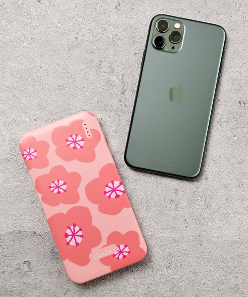 Add+（アッド）の「＜cheero × Add+＞チーロ×アッド コラボ 北欧プリント モバイルバッテリー（スマホグッズ）」 - WEAR