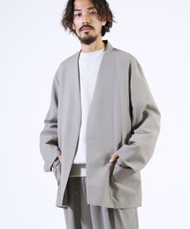 marka モヘア トロピカル LAPELLESS SHIRT JACKET marka モヘア トロピカル LAPELLESS SHIRT JACKET