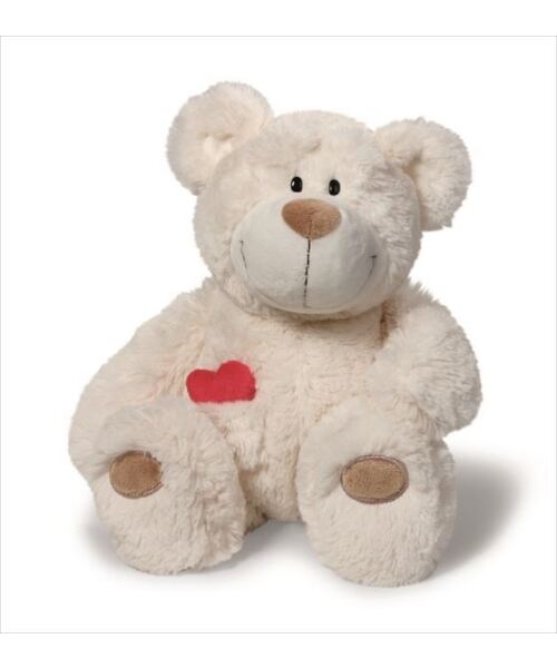 nici（ニキ）の「NICI/ぬいぐるみ ラブベア クラシック ホワイト 15cm（おもちゃ・レディース・オフホワイト・FREE）」の5枚目の写真