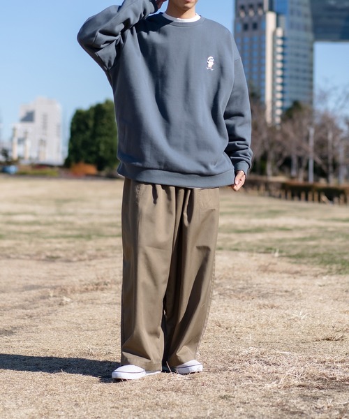 kutir（クティール）の「レトロアソートプリント裏起毛スウェット（スウェット・メンズ・その他/パープル/ダークブルー/ダークブラウン/オフホワイト/ホワイト・MEDIUM/LARGE）」の17枚目の写真