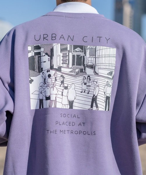 kutir（クティール）の「レトロアソートプリント裏起毛スウェット（スウェット・メンズ・その他/パープル/ダークブルー/ダークブラウン/オフホワイト/ホワイト・MEDIUM/LARGE）」の10枚目の写真