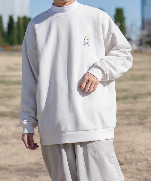 kutir（クティール）の「レトロアソートプリント裏起毛スウェット（スウェット・メンズ・その他/パープル/ダークブルー/ダークブラウン/オフホワイト/ホワイト・MEDIUM/LARGE）」の20枚目の写真