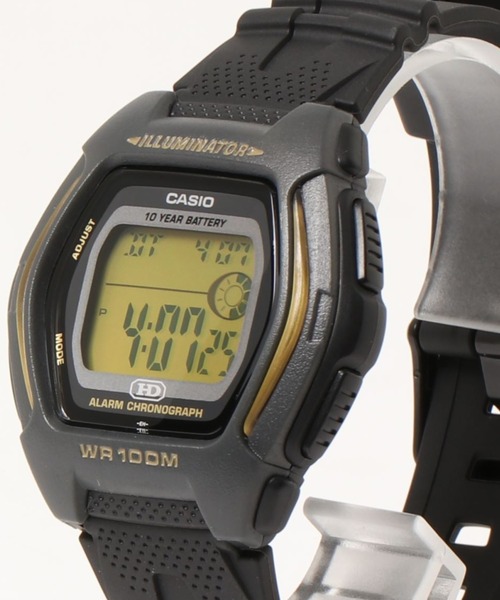 セール】CASIO カシオ/ 100M防水 デジタル クォーツラバーベルト