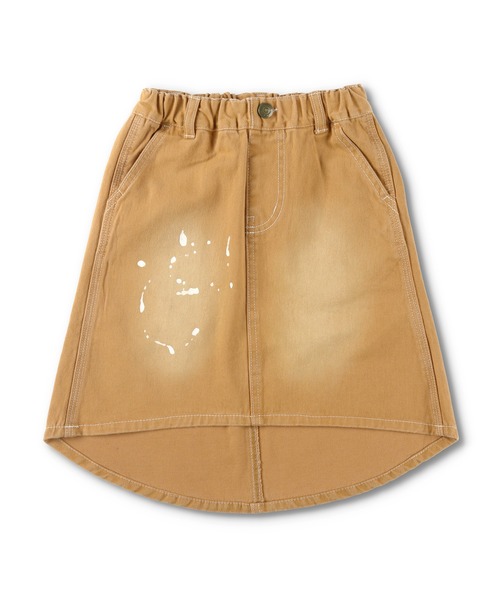 RADCHAP（ラッドチャップ）の「飛ばしペンキスカート（スカート・キッズ・ベージュ/ブルー・L/XL/S/M）」の9枚目の写真