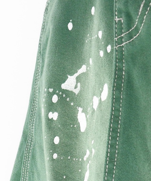 RADCHAP（ラッドチャップ）の「飛ばしペンキスカート（スカート・キッズ・ベージュ/ブルー・L/XL/S/M）」の19枚目の写真