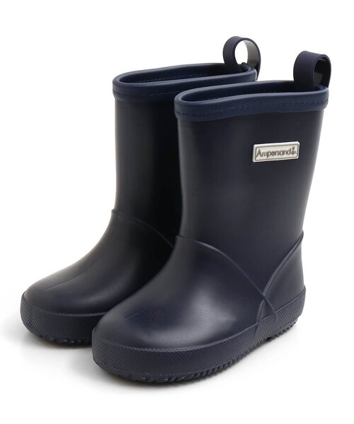 Ampersand（アンパサンド）の「無地レインシューズ（レインシューズ・キッズ・カーキ/サックスブルー/ネイビー/ラベンダー/ピンク・17/20/19/18/14/15 /16）」の3枚目の写真