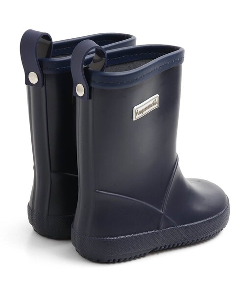 Ampersand（アンパサンド）の「無地レインシューズ（レインシューズ・キッズ・カーキ/サックスブルー/ネイビー/ラベンダー/ピンク・17/20/19/18/14/15 /16）」の7枚目の写真