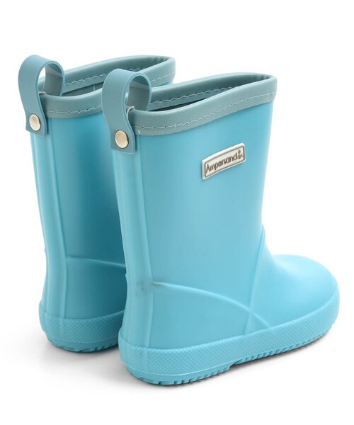 Ampersand（アンパサンド）の「無地レインシューズ（レインシューズ・キッズ・カーキ/サックスブルー/ネイビー/ラベンダー/ピンク・17/20/19/18/14/15 /16）」の8枚目の写真