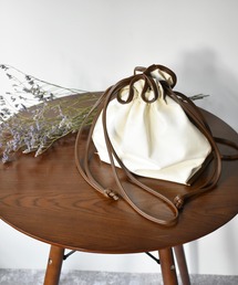 RETRO GIRL | パイピング巾着バッグ(ショルダーバッグ)