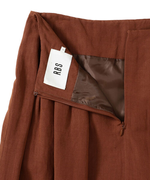 Ray BEAMS（レイビームス）の「RBS / ピンタック アウト ポケット スカート（スカート・レディース・ブラウン/マスタード・M/S）」の18枚目の写真