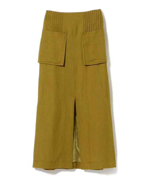Ray BEAMS（レイビームス）の「RBS / ピンタック アウト ポケット スカート（スカート・レディース・ブラウン/マスタード・M/S）」の21枚目の写真