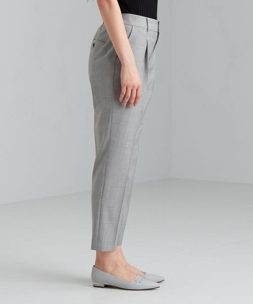 green label relaxing（グリーンレーベルリラクシング）の「[ 手洗い可能/ライトカチリラ ] ◆D タック テーパード パンツ -JSP ◇No11◇（スラックス・レディース・コバルトブルー/その他1/ライトグレー・40/38/42/44/46/36/34）」の6枚目の写真