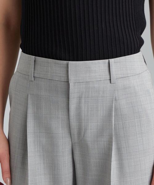 green label relaxing（グリーンレーベルリラクシング）の「[ 手洗い可能/ライトカチリラ ] ◆D タック テーパード パンツ -JSP ◇No11◇（スラックス・レディース・コバルトブルー/その他1/ライトグレー・40/38/42/44/46/36/34）」の7枚目の写真