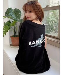 【KANGOL別注】配色ワンショルロンT
