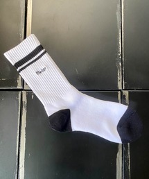 Pledge（プレッジ）の「【Pledge】ONEPOINT LOGO SOCKS（ソックス/靴下）」
