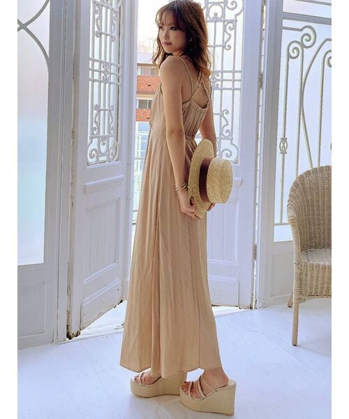 カシュクールデザイン ロング フレアワンピース Free〜XL 楽天市場】【全品対象☆まとめ買い3点以上で使える 7%OFF