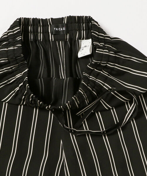 TACASI（タキャシ）の「TA CA Si / STRIPE イージーショーツ（その他パンツ・メンズ・ブラック・ONE SIZE）」の6枚目の写真