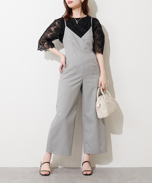 natural couture（ナチュラルクチュール）の「袖口スカラップフラワーレースブラウス（シャツ/ブラウス・レディース・ブラック/アイボリー/ミント・FREE）」の13枚目の写真