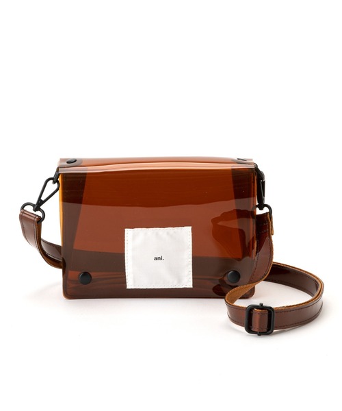 Daily russet（デイリー ラシット）の「【ani.】 PVCフラップショルダーバッグ（ショルダーバッグ・レディース・ブラック/ブラウン/グレー・FREE）」の13枚目の写真