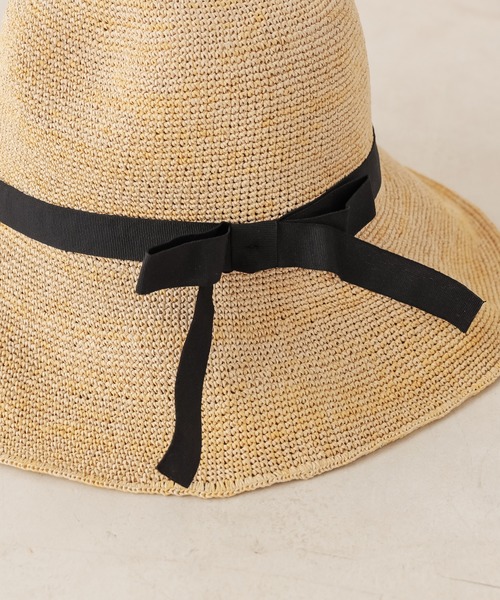 PUAL CE CIN（ピュアルセシン）の「アンダリハット　ホーリークロシェ（ハット・レディース・ナチュラル・FREE）」の15枚目の写真