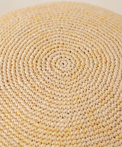 PUAL CE CIN（ピュアルセシン）の「アンダリハット　ホーリークロシェ（ハット・レディース・ナチュラル・FREE）」の14枚目の写真