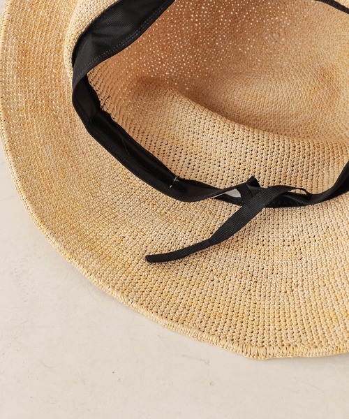 PUAL CE CIN（ピュアルセシン）の「アンダリハット　ホーリークロシェ（ハット・レディース・ナチュラル・FREE）」の16枚目の写真