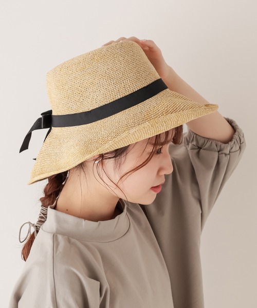 PUAL CE CIN（ピュアルセシン）の「アンダリハット　ホーリークロシェ（ハット・レディース・ナチュラル・FREE）」の4枚目の写真