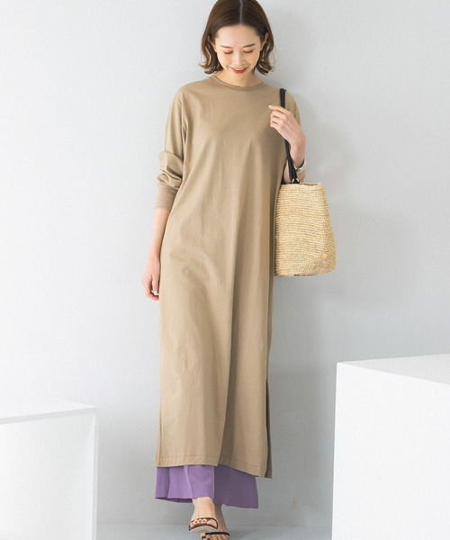 URBAN RESEARCH ROSSO WOMEN(アーバンリサーチ ロッソ)の「GICIPI AMETISTA(ワンピース・レディース・ベージュ/イエロー・-)」の2枚目の写真